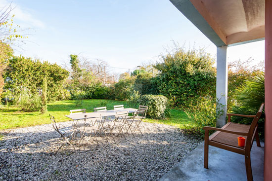 1920s Le Corbusier zig-zag house in Pessac, France