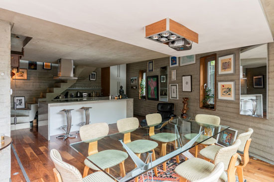 de Rijke Marsh Morgan-designed split-level modernist apartment in London SE1