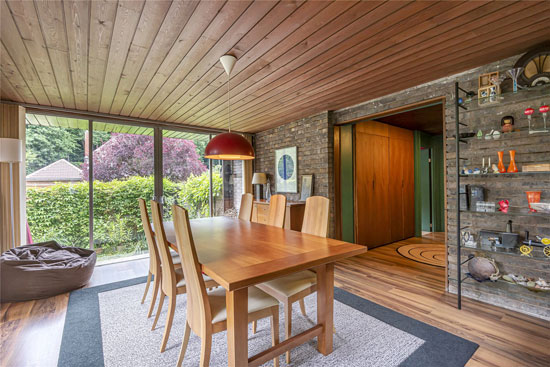 1970s Geoffrey Carter modern house in Chislehurst, Kent