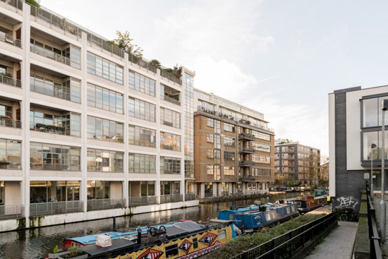 On the market: Apartment in the Child Graddon Lewis-designed Canal Building in London N1