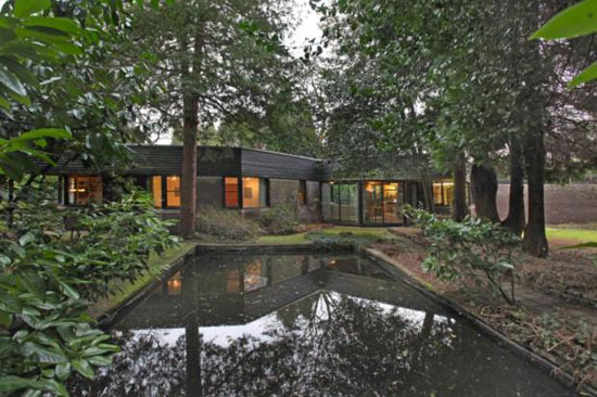 1970s Granville Gough-designed four-bedroom modernist property in Lymm, Cheshire