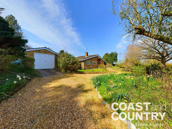 1960s midcentury modern house in Sheringham, Norfolk