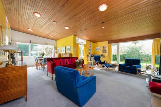 1960s midcentury modern house in Stratford-Upon-Avon, Warwickshire