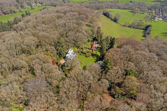 1930s Peter Harland modern house in Pen Selwood, Somerset