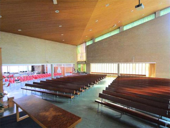 1960s Dick Egberts-designed church in Harderwijk, Gelderland, Holland