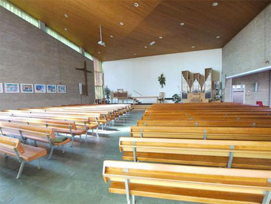 1960s Dick Egberts-designed church in Harderwijk, Gelderland, Holland