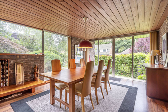 1970s Geoffrey Carter modern house in Chislehurst, Kent