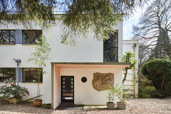 1930s Peter Harland modern house in Pen Selwood, Somerset
