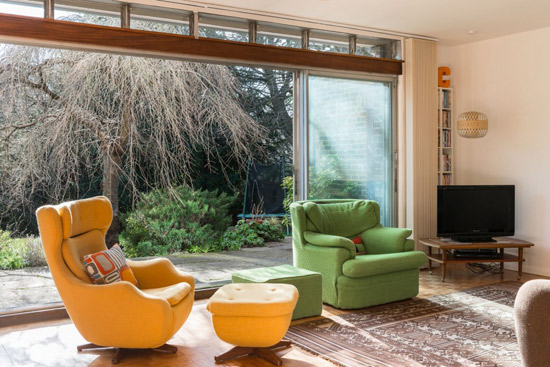 1960s Roy Lancaster-designed modernist property in Chislehurst, Kent