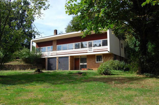 Candleriggs 1960s modernist property in Woodbridge, Suffolk