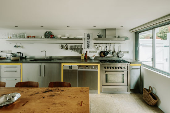 Duplex apartment in 1960s Cliff Road Studios in London NW1