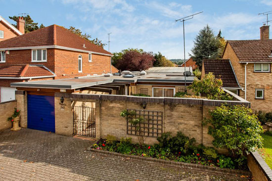 1970s Roger Dyer-designed modernist property in Cheltenham, Gloucestershire