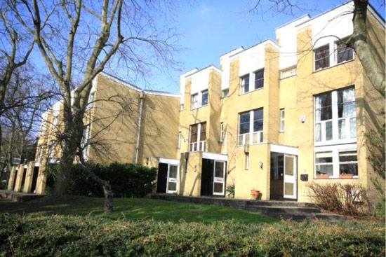 On the market: 1960s three-storey Eric Lyons-designed Span house on the Cator Estate, Blackheath, London SE3