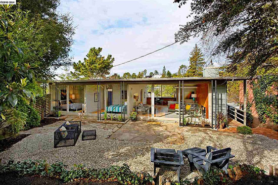 1940s two-bedroom midcentury modern property in Berkeley, California, USA