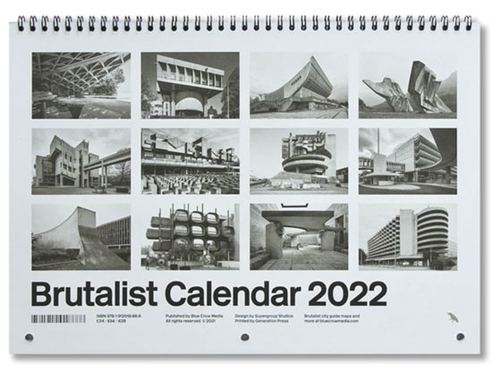 31. Brutalist Calendar 2022
