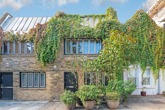 1960s Renton Welch-designed modernist mews house in London NW1