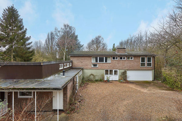 1960s David Ellis modern house in Cambridge, Cambridgeshire