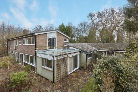 1960s David Ellis modern house in Cambridge, Cambridgeshire