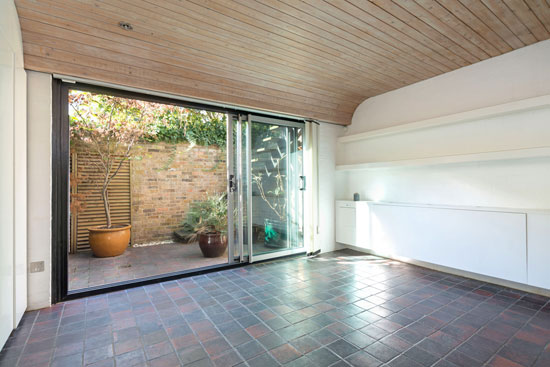 1960s Renton Welch-designed modernist mews house in London NW1