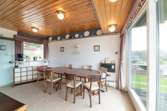 1970s modern house in Prestatyn, Denbighshire, North Wales