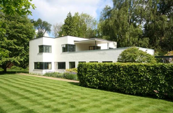 On the market: 1930s H C Hughes-designed modernist property in Cambridge, Cambridgeshire