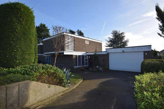 1960s Norman Brooks modernist property in Canvey Island, Essex