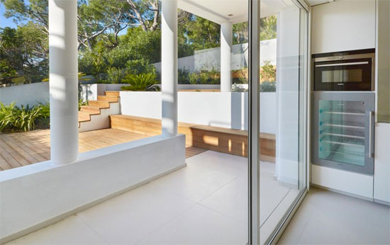 Art deco villa with private beach in Cap D'Antibes, Cote D'Azur, south east France