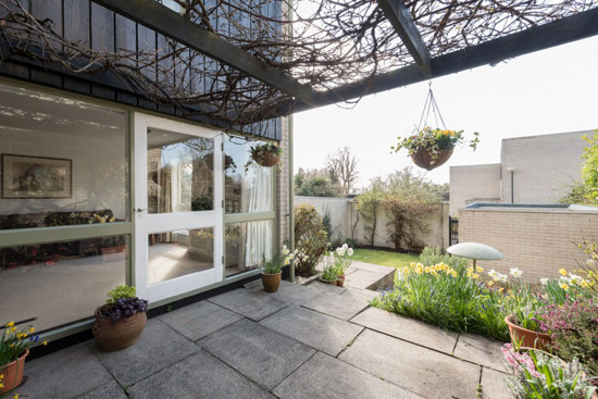 On the market: 1960s property on the Eric Lyons-designed Cedar Chase estate in Taplow, Buckinghamshire