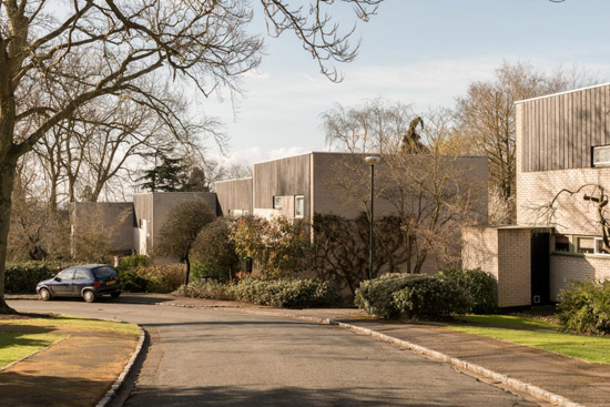 1960s property on the Eric Lyons-designed Cedar Chase estate in Taplow, Buckinghamshire