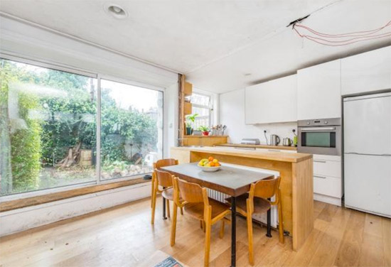 Three-bedroom terraced property in the Chamberlin, Powell and Bon-designed Vanbrugh Park Estate, London SE3