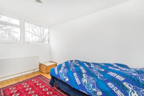 Three-bedroom terraced property in the Chamberlin, Powell and Bon-designed Vanbrugh Park Estate, London SE3