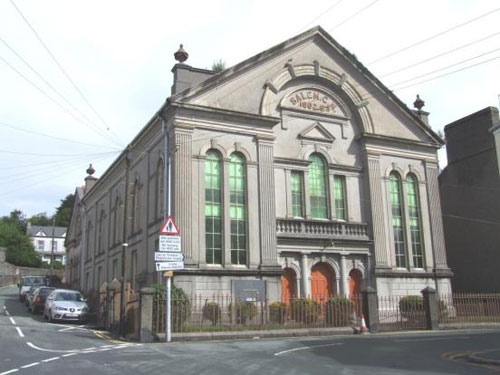 On the market: Salem Chapel in Pwllheli, North Wales