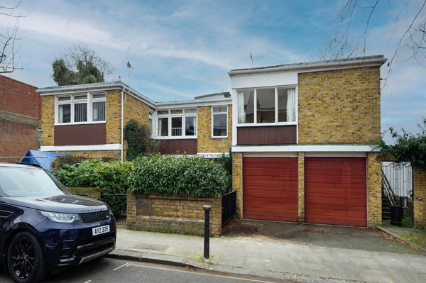 1950s Wallis, Gilbert and Partners modern house in Chelsea, London SW10