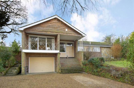 On the market: 1960s architect-designed Kintail Lodge house in Westhampnett, Chichester, West Sussex