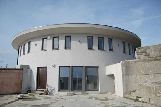 On the market: Five-bedroom architect-designed circular property in Portland, Dorset