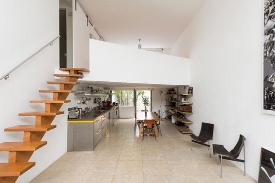 Duplex apartment in the 1960s modernist Cliff Road Studios in London NW1