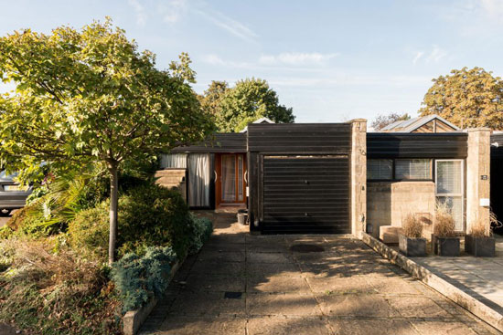 1960s grade II-listed property on the Cockaigne Housing Group development in Hatfield, Hertfordshire