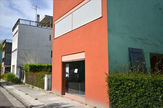 1920s Le Corbusier-designed Cité Frugès property in Pessac, Aquitaine, south-west France