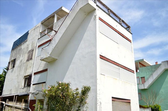 1920s Le Corbusier-designed Cité Frugès property in Pessac, Aquitaine, south-west France