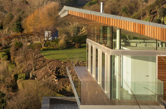 The Pavilion modernist property in Coldingham Bay, Scottish Borders