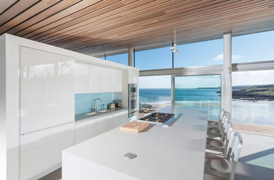 The Pavilion modernist property in Coldingham Bay, Scottish Borders