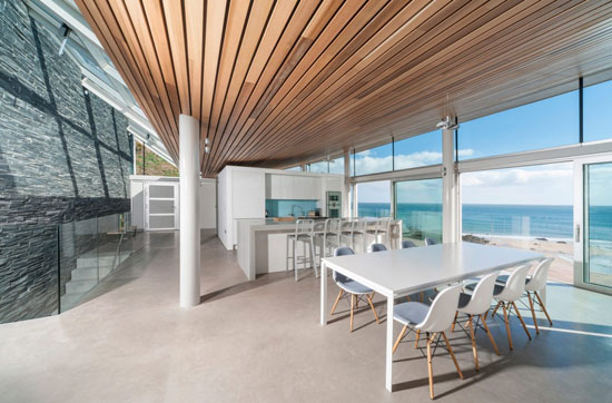 The Pavilion modernist property in Coldingham Bay, Scottish Borders