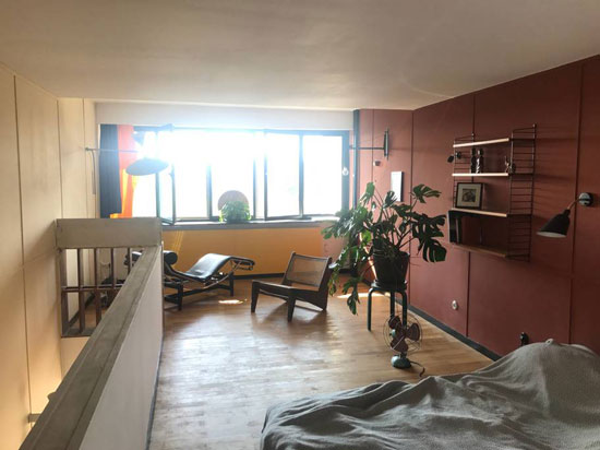 Airbnb find: Apartment in the Le Corbusier Unite d'Habitation in Berlin, Germany