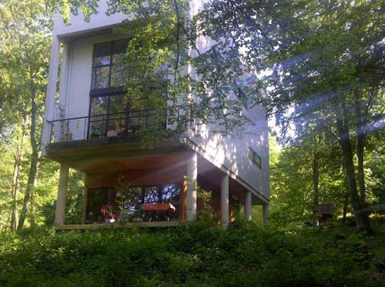 corb1 Le Corbusier-inspired three-bedroom house in Sougères-en-Puisaye, Burgundy, France