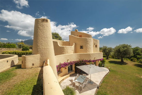 1960s modernist property in Opio, Cote d’Azur, France