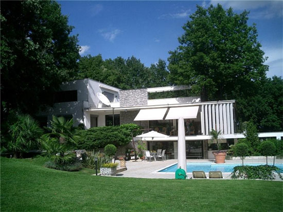 Le Corbusier House in Tassin-la-Demi-Lune, near Lyon, eastern France