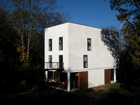 corb3 Le Corbusier-inspired three-bedroom house in Sougères-en-Puisaye, Burgundy, France