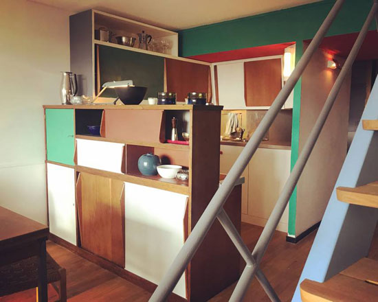 Airbnb find: Apartment in the Le Corbusier Unite d'Habitation in Berlin, Germany