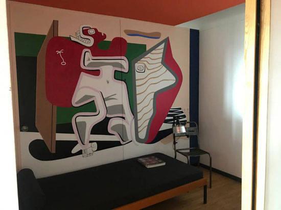 Airbnb find: Apartment in the Le Corbusier Unite d'Habitation in Berlin, Germany
