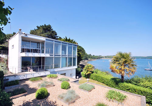 On the market: John Crowther-designed 1960s Restronguet Point in Feock, Cornwall